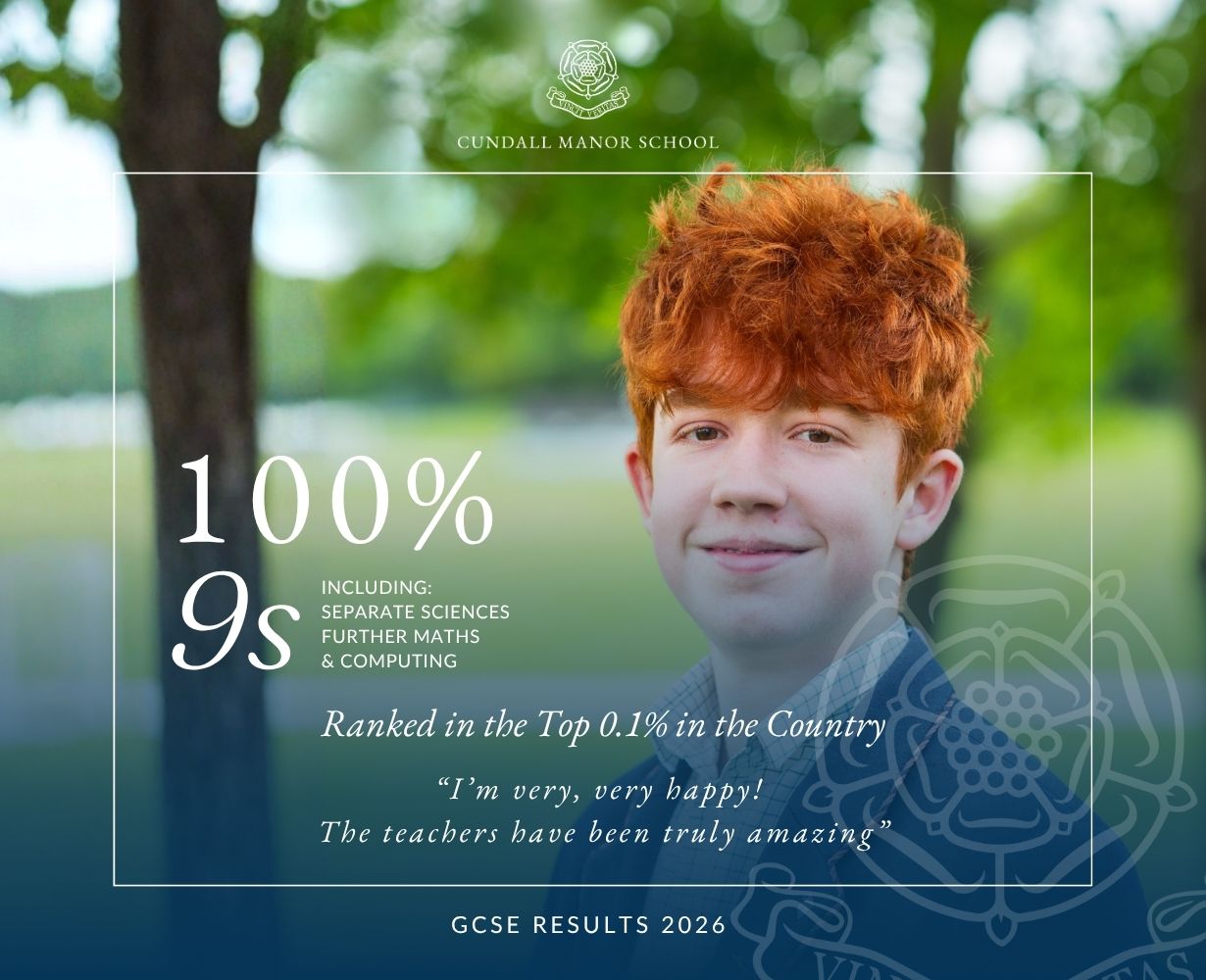 Exceptional GCSE success for James
